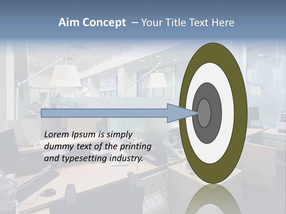 Work Bank White PowerPoint Template