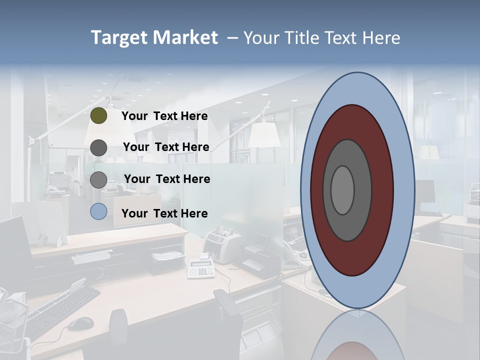 Work Bank White PowerPoint Template