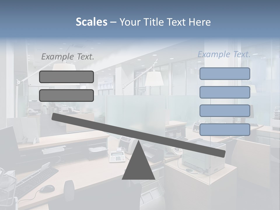 Work Bank White PowerPoint Template