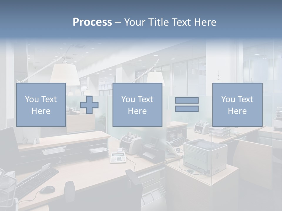 Work Bank White PowerPoint Template