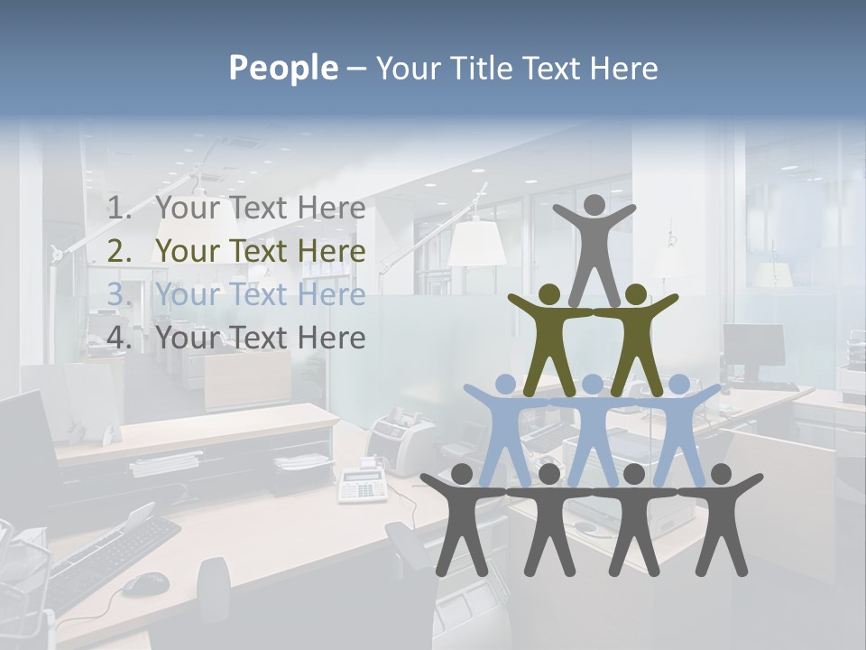 Work Bank White PowerPoint Template