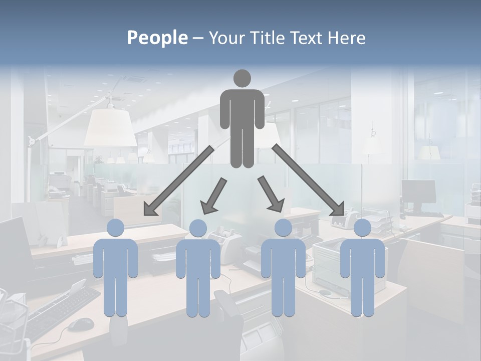 Work Bank White PowerPoint Template