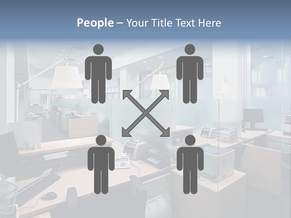 Work Bank White PowerPoint Template