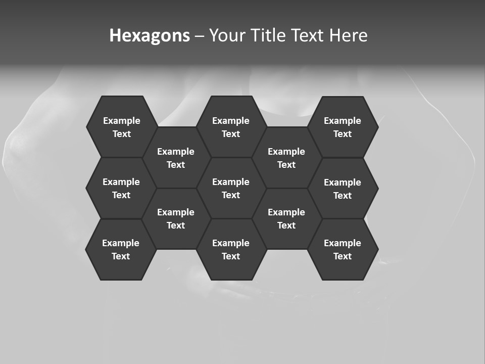 Biceps Fitness Guy PowerPoint Template