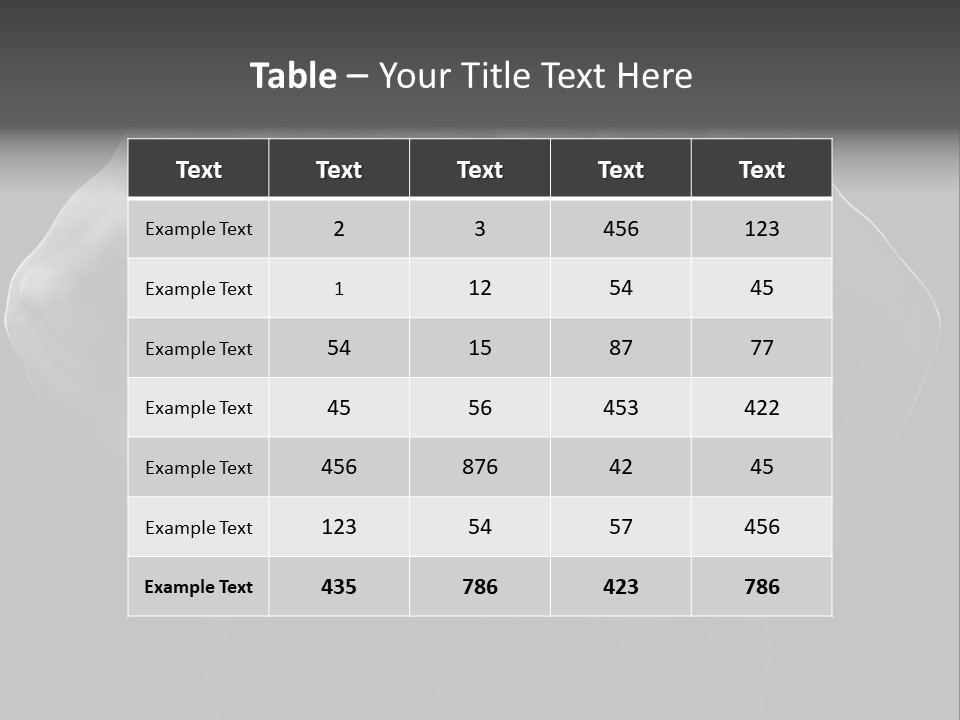 Biceps Fitness Guy PowerPoint Template