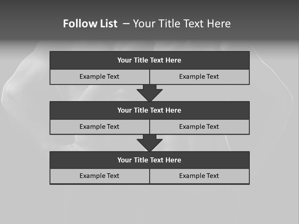 Biceps Fitness Guy PowerPoint Template