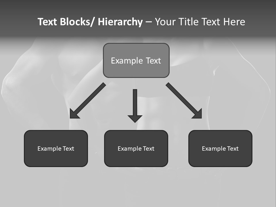 Biceps Fitness Guy PowerPoint Template