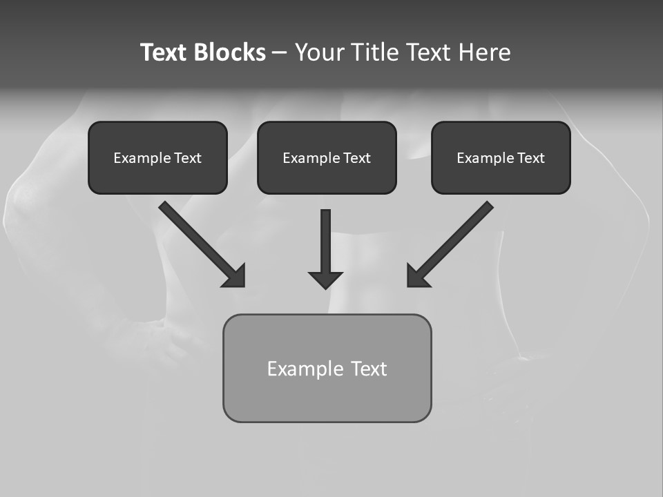 Biceps Fitness Guy PowerPoint Template