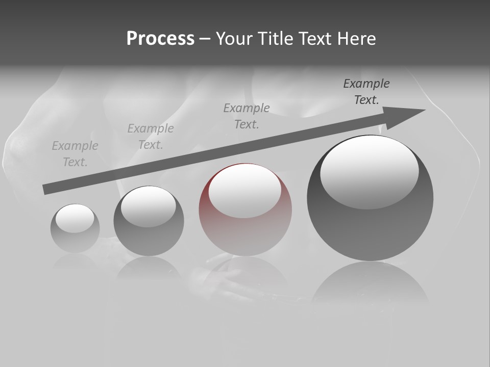 Biceps Fitness Guy PowerPoint Template