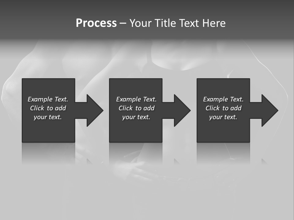 Biceps Fitness Guy PowerPoint Template