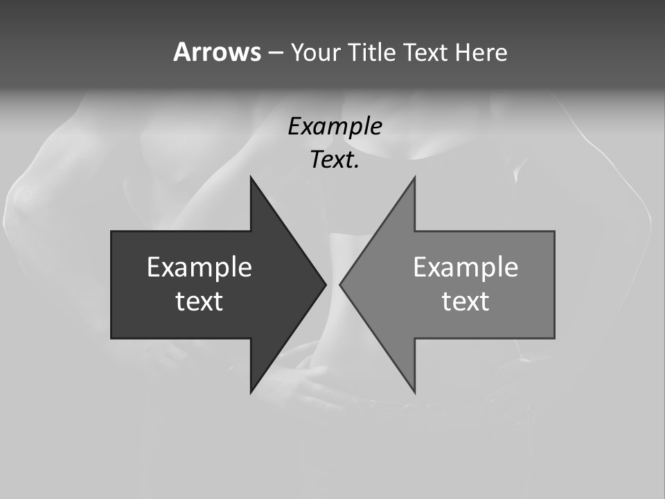 Biceps Fitness Guy PowerPoint Template