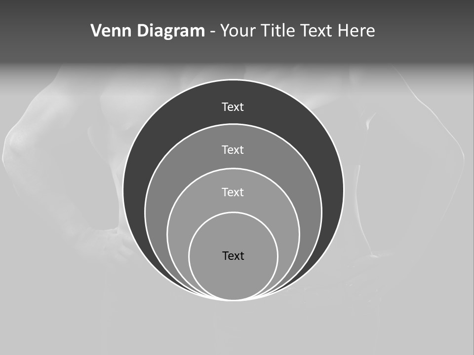 Biceps Fitness Guy PowerPoint Template