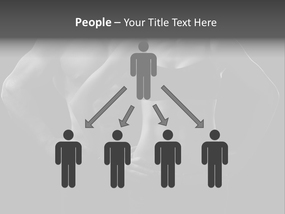 Biceps Fitness Guy PowerPoint Template