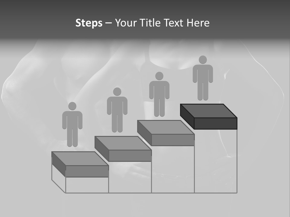 Biceps Fitness Guy PowerPoint Template