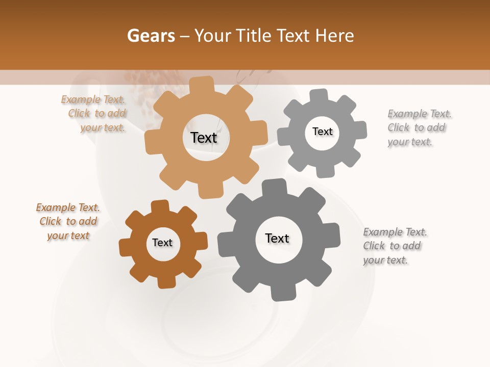 Cleanliness Cream Health PowerPoint Template