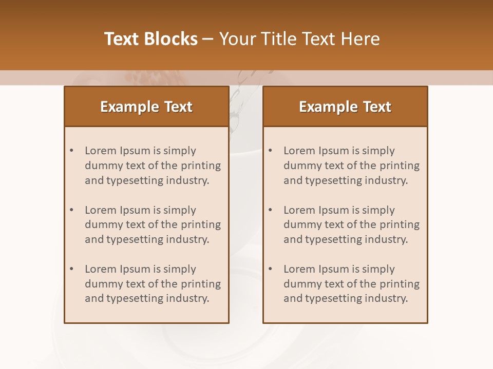 Cleanliness Cream Health PowerPoint Template