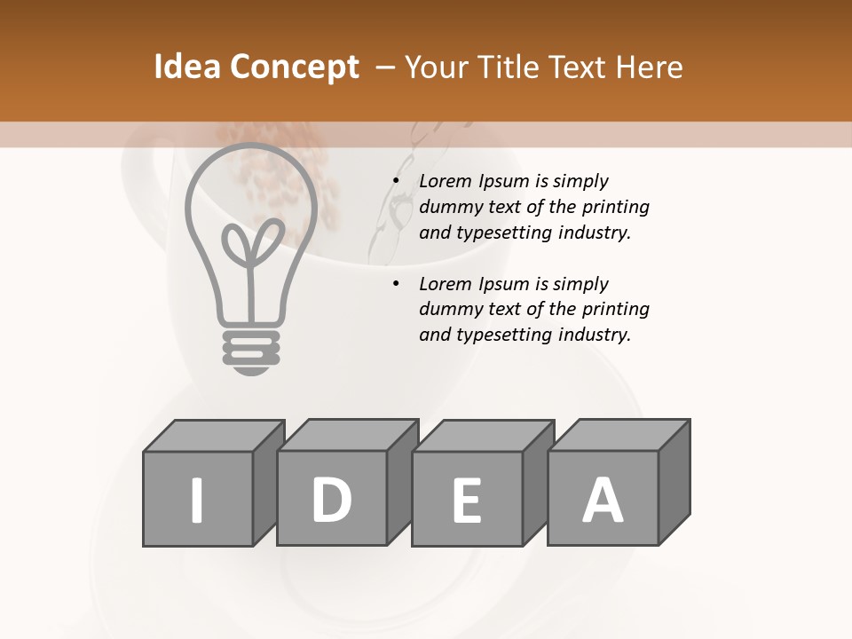 Cleanliness Cream Health PowerPoint Template