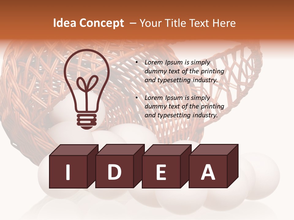 Object Eat Spill PowerPoint Template