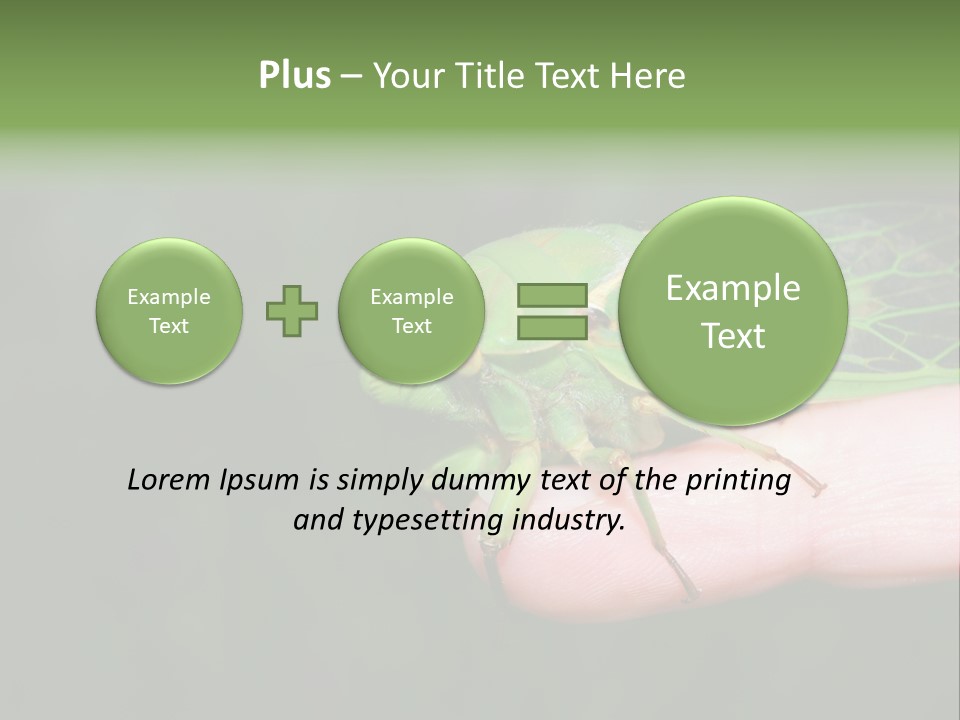 Specimen Closeup Detail PowerPoint Template