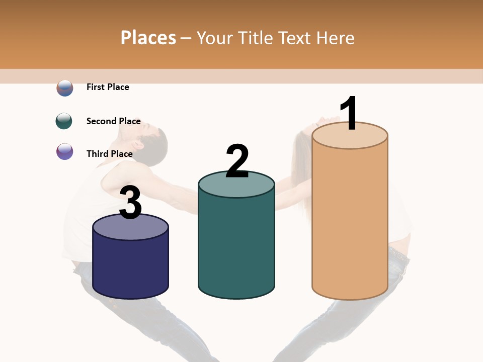 Valentine's Day Dating Dancer PowerPoint Template