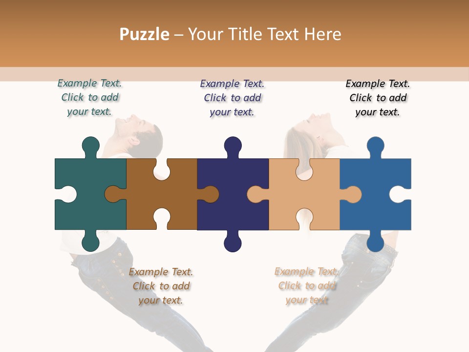 Valentine's Day Dating Dancer PowerPoint Template