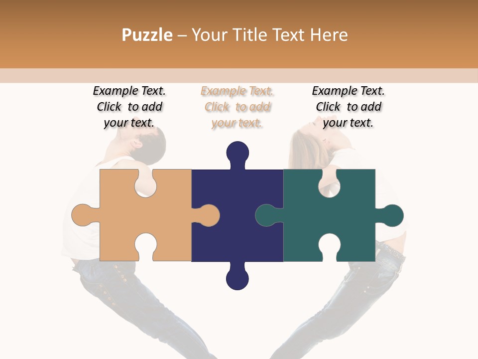 Valentine's Day Dating Dancer PowerPoint Template