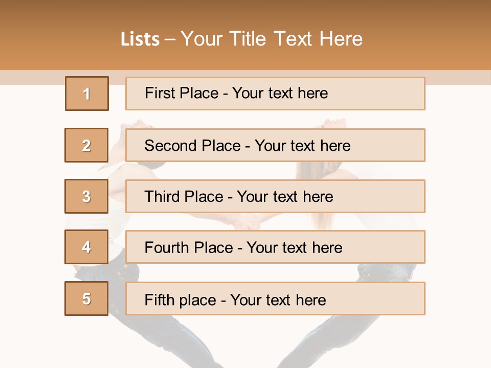 Valentine's Day Dating Dancer PowerPoint Template