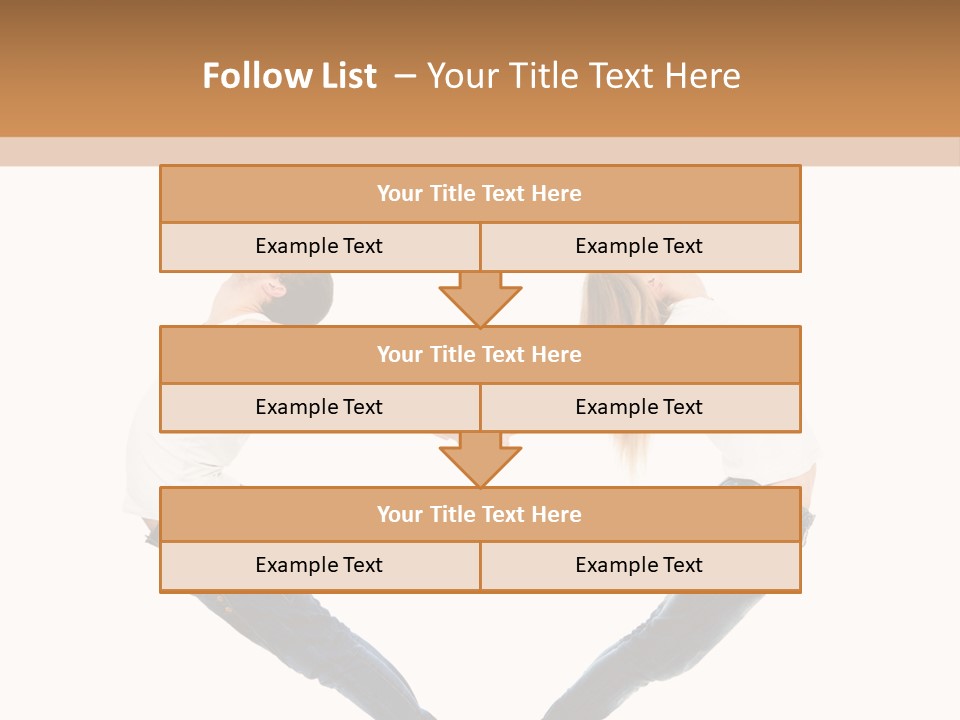 Valentine's Day Dating Dancer PowerPoint Template