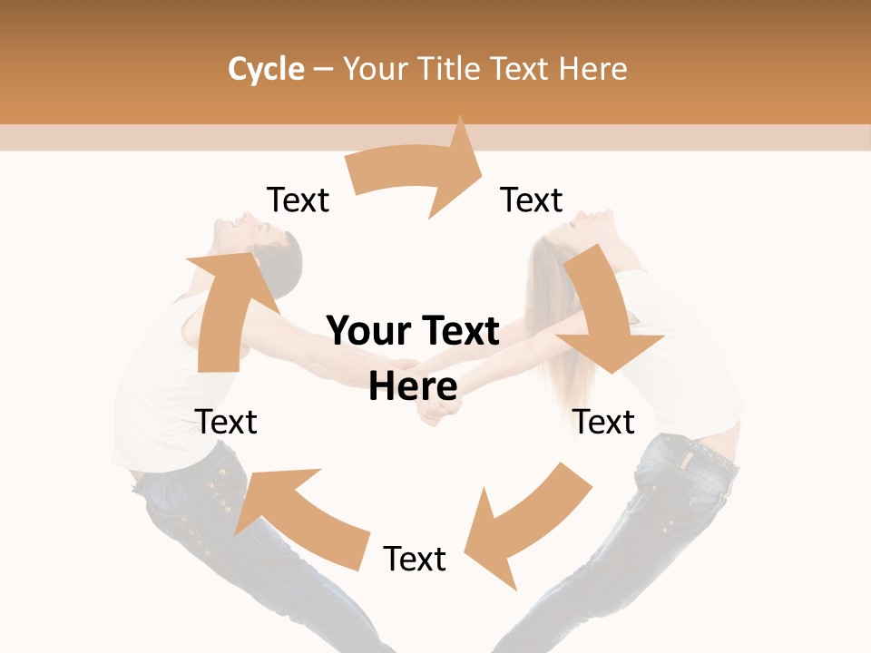 Valentine's Day Dating Dancer PowerPoint Template