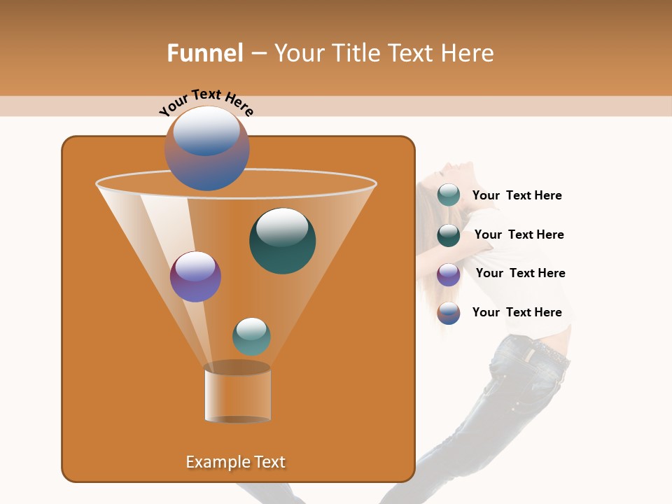 Valentine's Day Dating Dancer PowerPoint Template