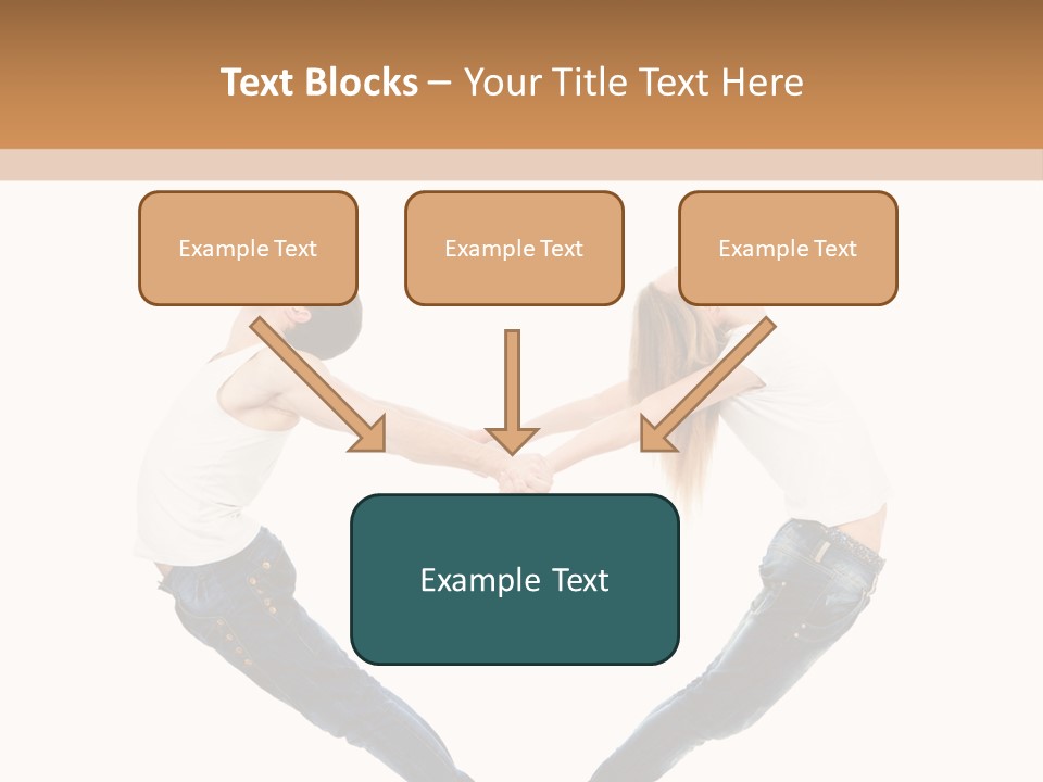 Valentine's Day Dating Dancer PowerPoint Template