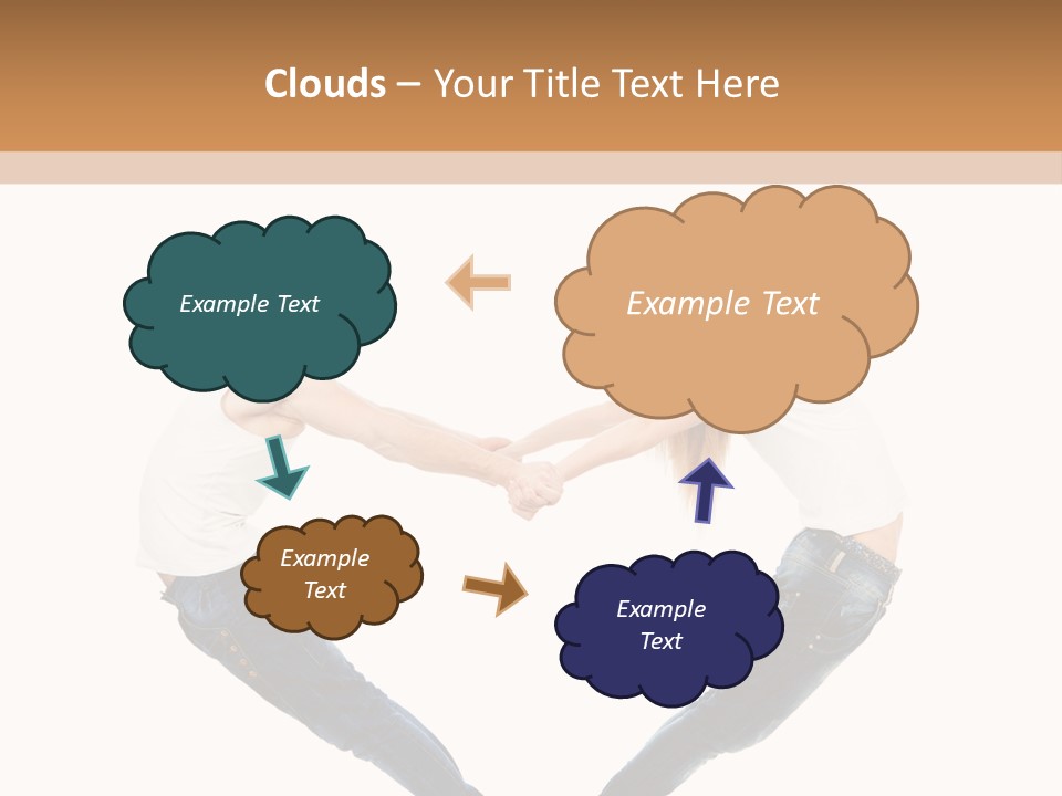 Valentine's Day Dating Dancer PowerPoint Template