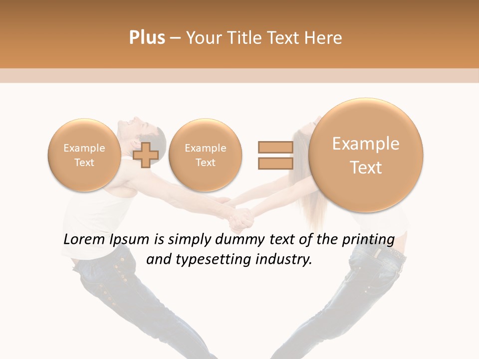 Valentine's Day Dating Dancer PowerPoint Template