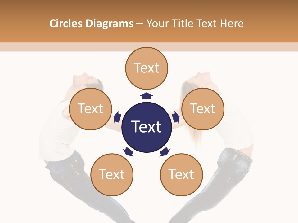 Valentine's Day Dating Dancer PowerPoint Template