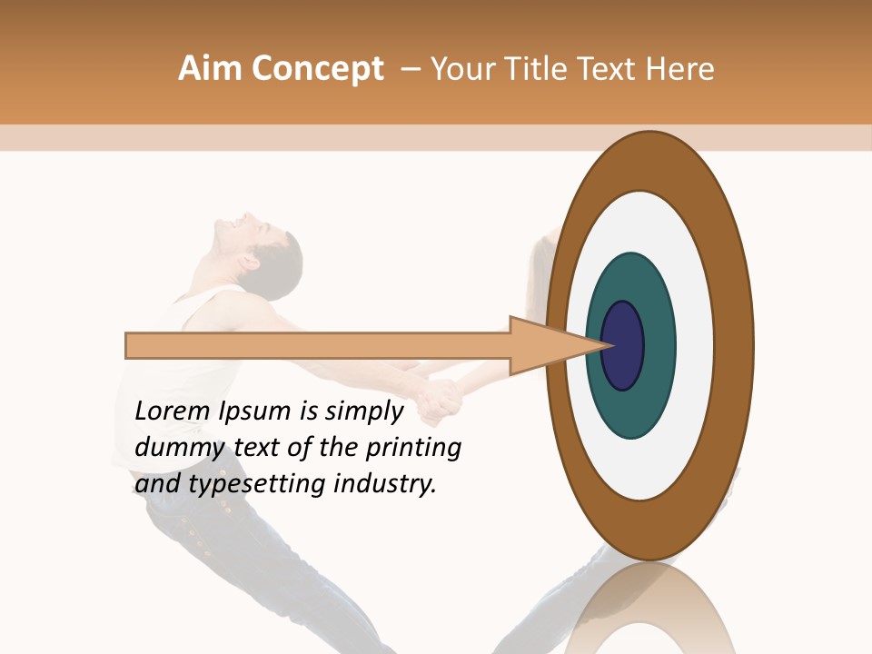 Valentine's Day Dating Dancer PowerPoint Template