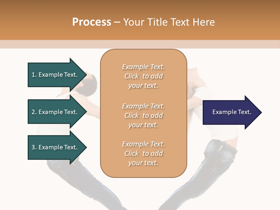 Valentine's Day Dating Dancer PowerPoint Template