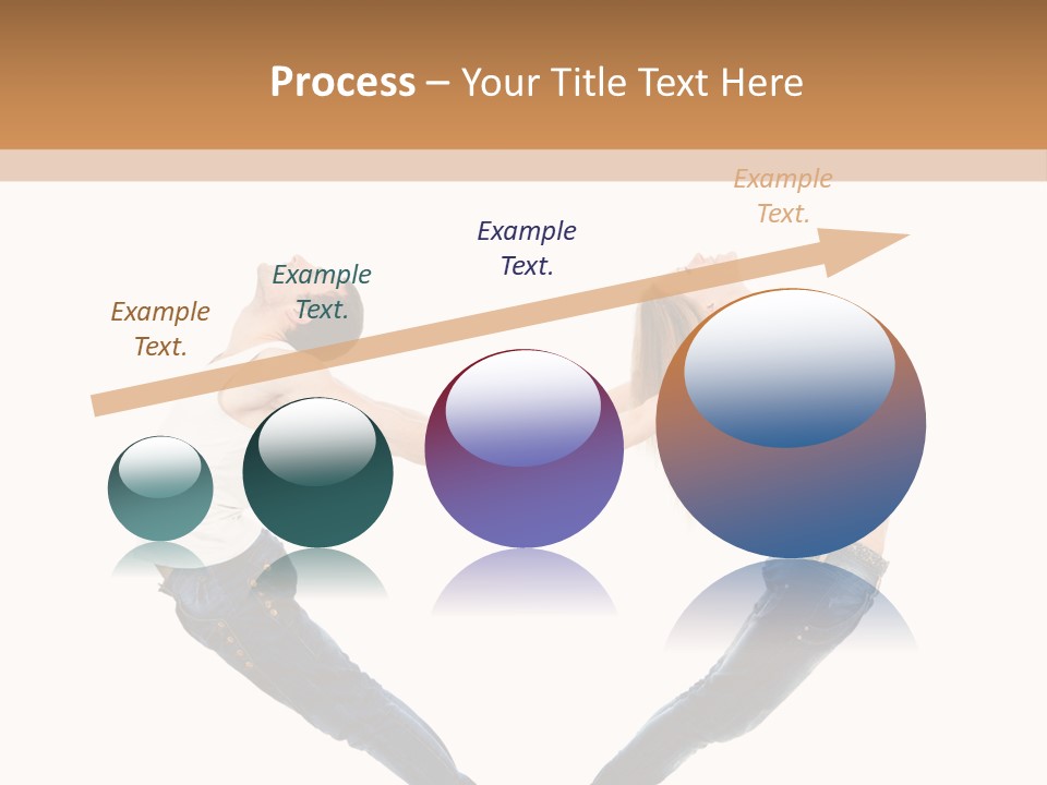 Valentine's Day Dating Dancer PowerPoint Template