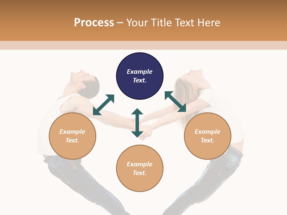 Valentine's Day Dating Dancer PowerPoint Template