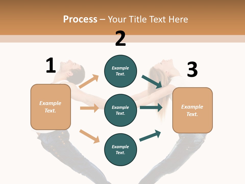 Valentine's Day Dating Dancer PowerPoint Template