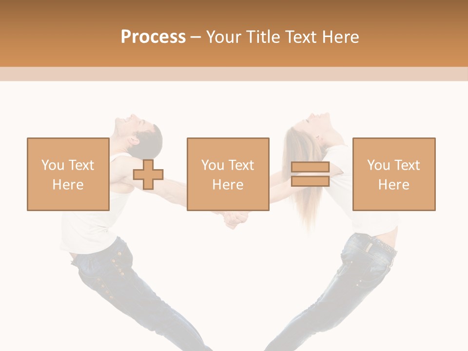 Valentine's Day Dating Dancer PowerPoint Template