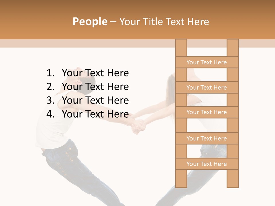 Valentine's Day Dating Dancer PowerPoint Template