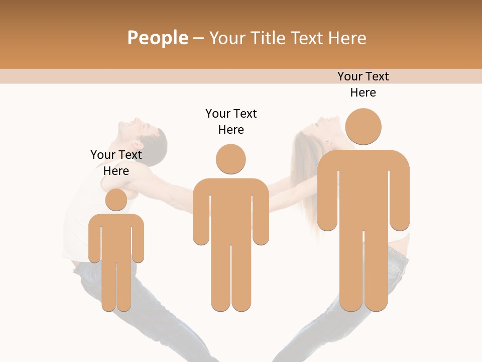 Valentine's Day Dating Dancer PowerPoint Template