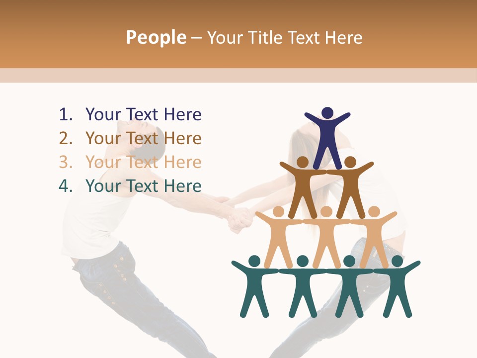 Valentine's Day Dating Dancer PowerPoint Template