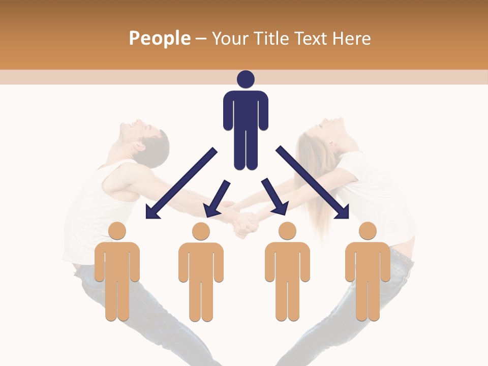 Valentine's Day Dating Dancer PowerPoint Template