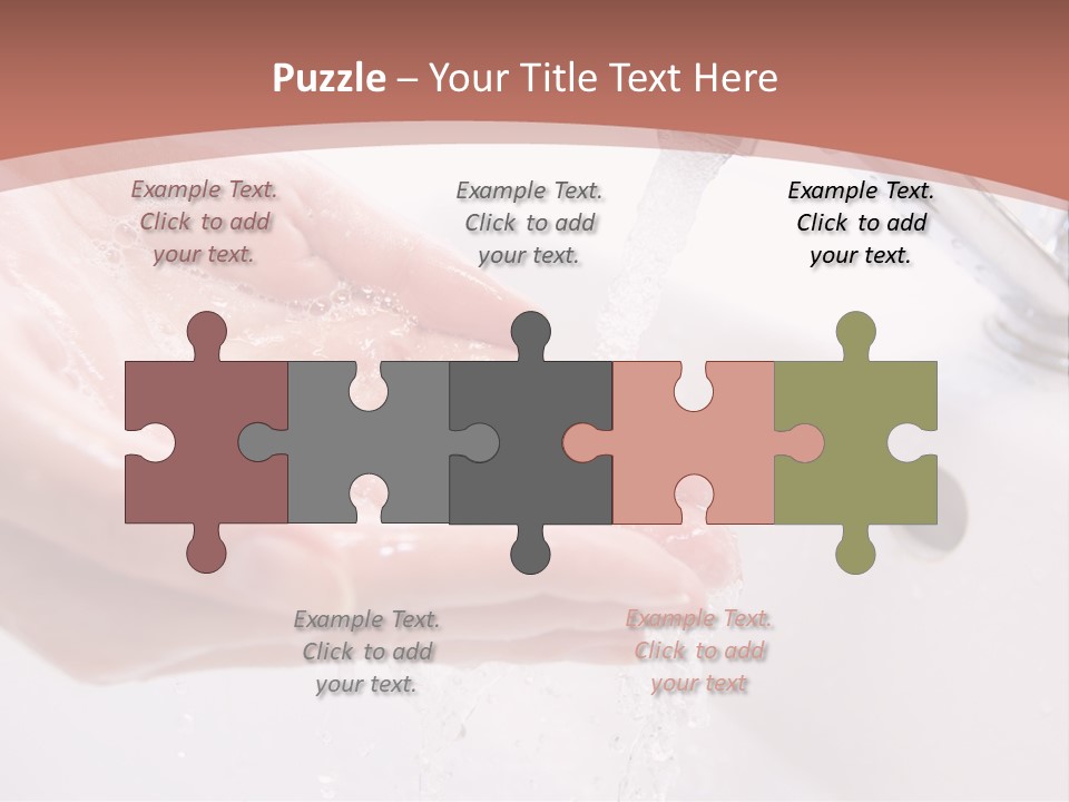 Cleanliness Cream Health PowerPoint Template