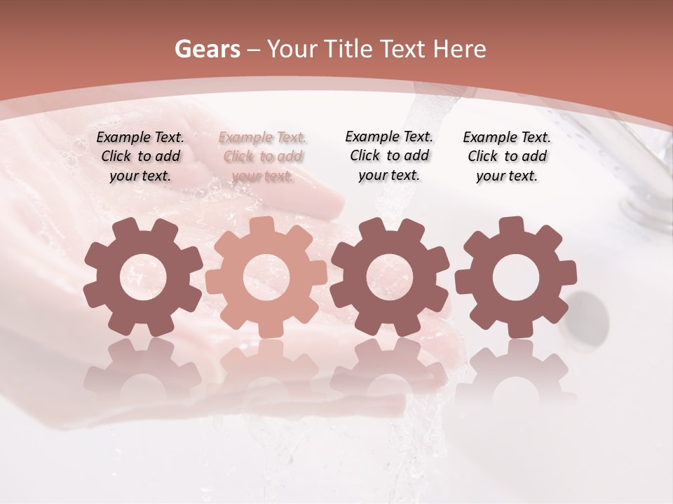 Cleanliness Cream Health PowerPoint Template