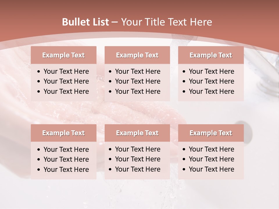 Cleanliness Cream Health PowerPoint Template