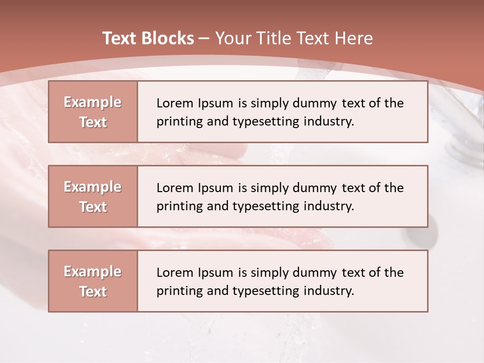 Cleanliness Cream Health PowerPoint Template
