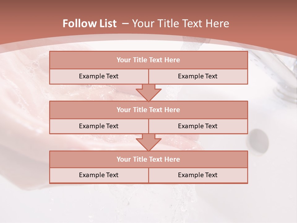 Cleanliness Cream Health PowerPoint Template