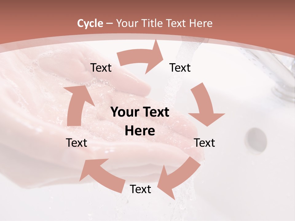 Cleanliness Cream Health PowerPoint Template
